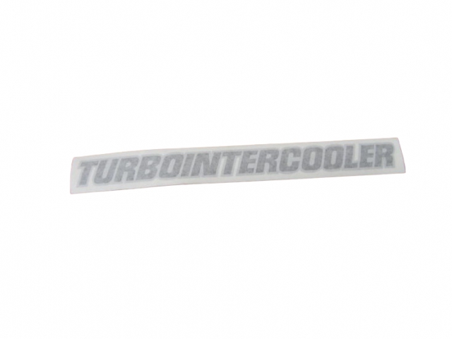 CASE-TURBOINTERCOOLER LABEL (335914) 84421639